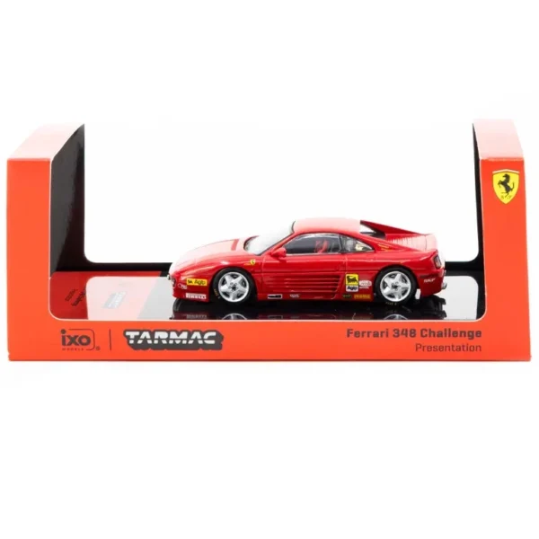 Tarmac Works x ixo 1:64 Ferrari 348 Challenge Presentation Version Red Hobby64