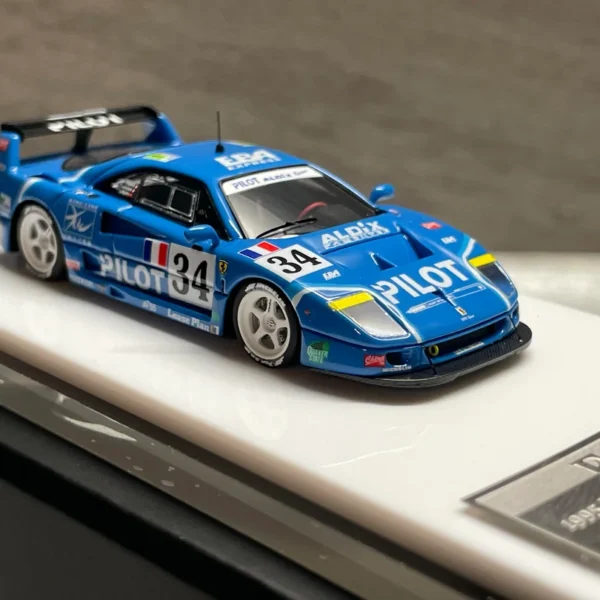 M64X 1:64 Resin FERRARI F40 LM 1995 Le Mans 24h Pilot Aldix Racing
