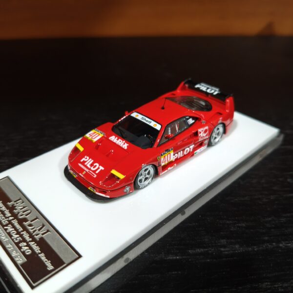 M64X 1:64 Resin FERRARI F40 LM 1995 Nurburgring 4h Pilot Aldix Racing
