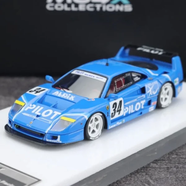 M64X 1:64 Resin FERRARI F40 LM 1995 Prequalifying Le Mans Pilot Aldix Racing