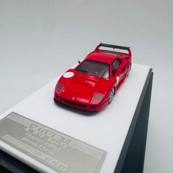 M64X 1:64 Resin FERRARI F40 LM ROSSO CORSA Red