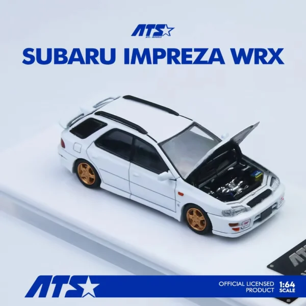 ATS 1:64 Subaru IMPREZA WRX White