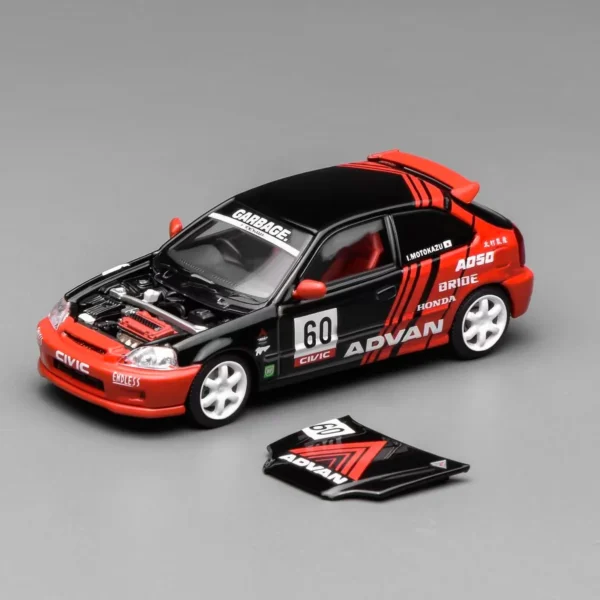 Motorhelix 1:64 Honda Civic Type R EK9 Advan