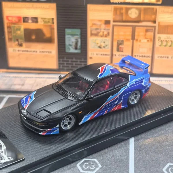Rhino Model RM 1:64 BMW 850CSi E31 Coupe WideBody Black
