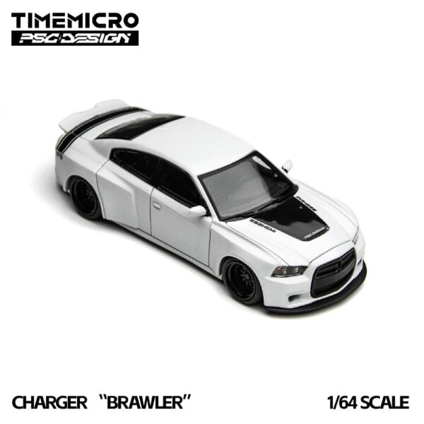 TimeMicro × PSC DESIGN 1:64 Charger Brawler White