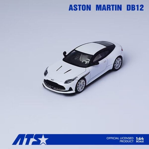 ATS Model 1:64 Aston Martin DB12 - Pearl White