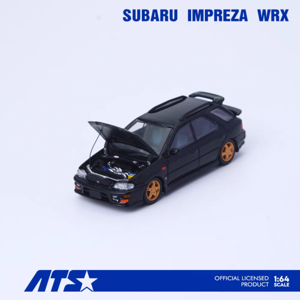 ATS 1:64 Subaru Impreza WRX Black