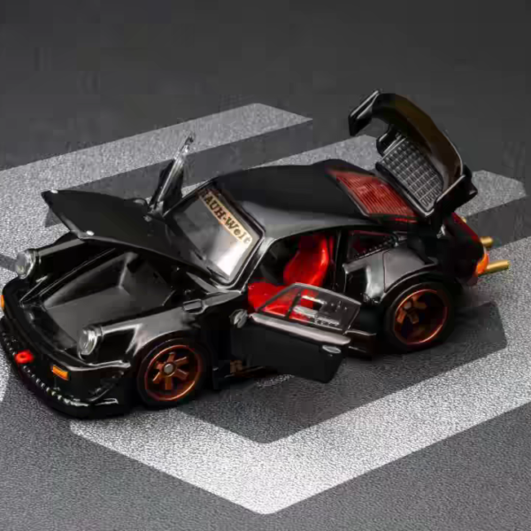 FG 1:64 RWB 930 Widebody GT Wing Black