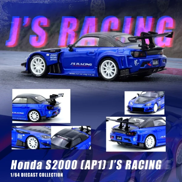 Inno64 1:64 HONDA S2000 J'S RACING Blue