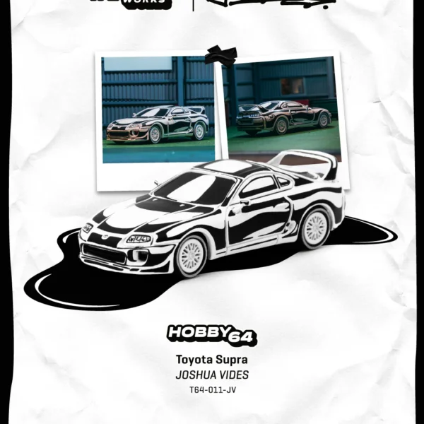 Tarmac Works 1:64 Toyota Supra - Designed by JOSHUA VIDES