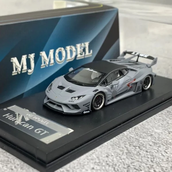 MJ Model 1:64 Huracan LP610 GT Combat Grey