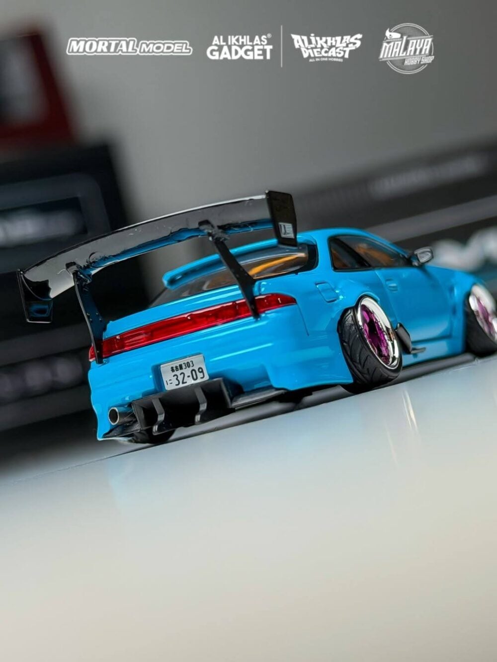 Mortal 1:64 Nissan Silvia S14 GT-SPEC V1 Seiji Ookawara Malaya