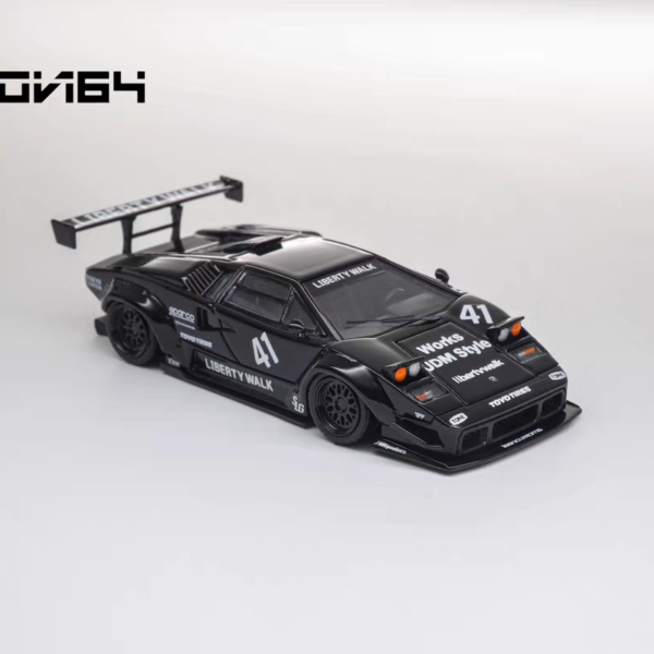 Vision64 1:64 Countach LBWK Black