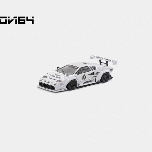 Vision64 1:64 Countach LBWK White