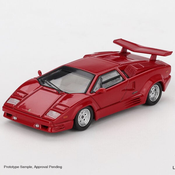 Mini GT 1:64 Lamborghini Countach 25th Anniversary Red, Box Packaging