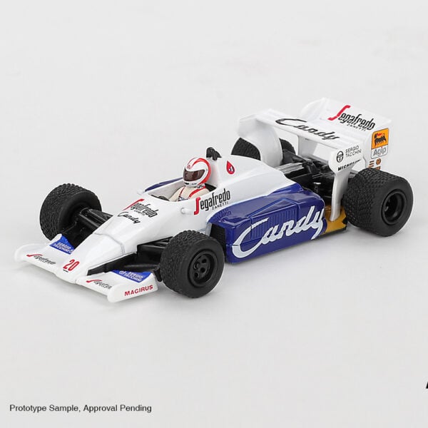 Mini GT 1:64 Toleman TG184 #20 Johnny Cecotto 1984 Monaco Grand Prix,  Box Packaging