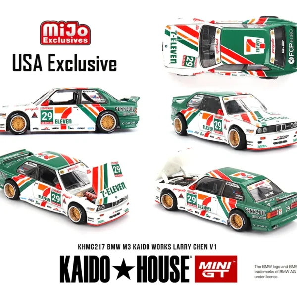 CHASE Kaido House 1:64 BMW M3 (Pre-Order) CHASE Kaido WORKS LARRY CHEN V1 USA Exclusive
