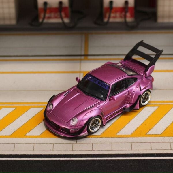 Street Weapon 1:64 RWB 993 Carmen Purple Metallic B High Wing