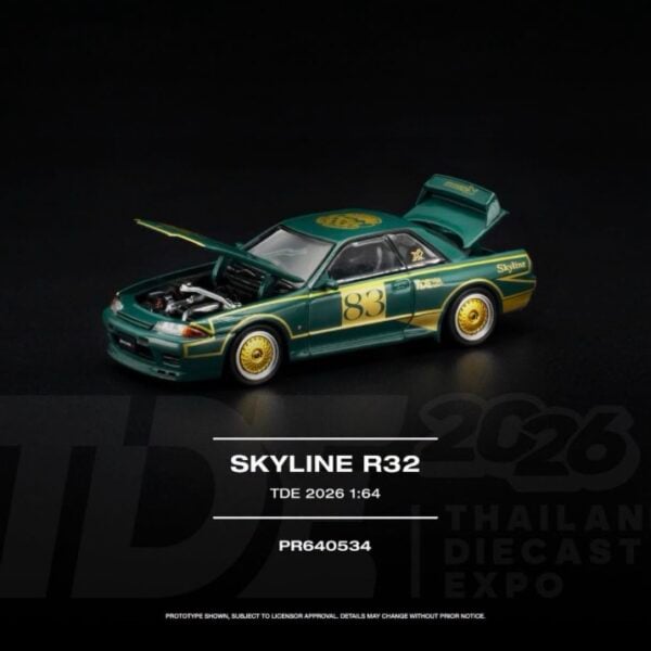 POP RACE Skyline GT-R R32, 2026 Thailand Diecast Expo