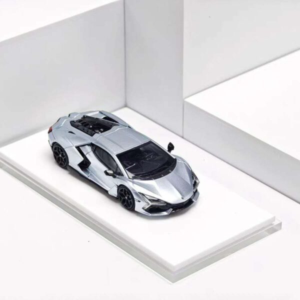 Zincit Model 1:64 Lamborghini Revuelto LB744 Ice Silver
