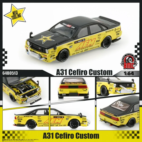 BM Creations BMC 1:64 Nissan A31 Cefiro Custom AEM RR