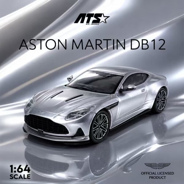 ATS 1:64 Aston Martin DB12 Lightning Silver