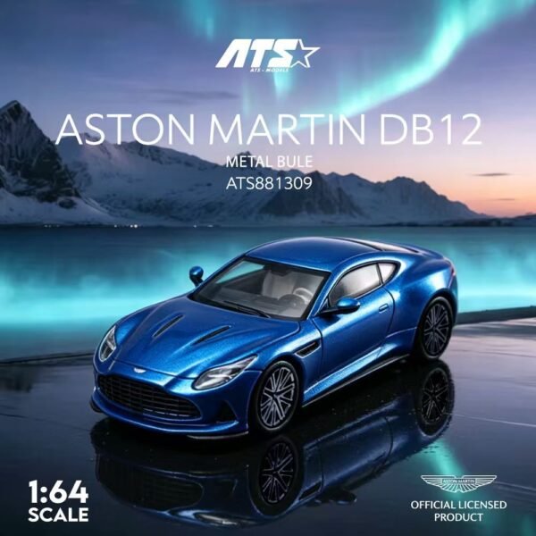 ATS 1:64 Aston Martin DB12 Metallic Blue