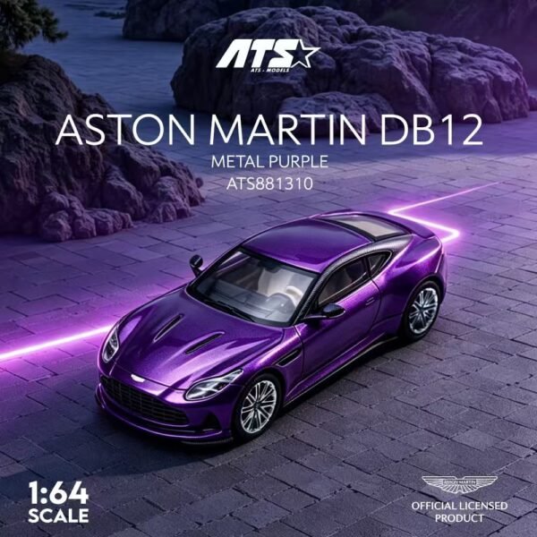 ATS 1:64 Aston Martin DB12 Metallic Purple