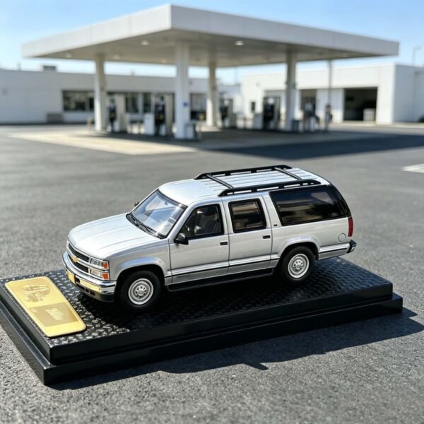 Bliss 1:64 Chevrolet Suburban Pearl Silver