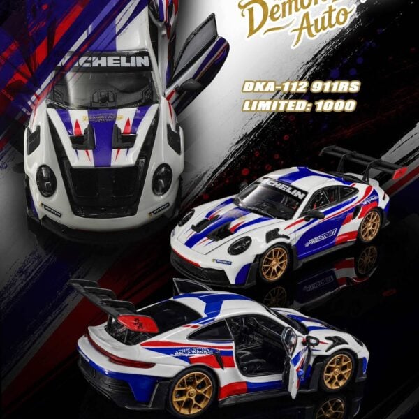 Demon King 1:64 Porsche 911RS TMCS 2026 Exclusive Malaysia Flag Livery