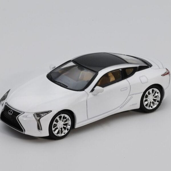 GCD x Enchery 1:64 Lexus LC500 White LHD