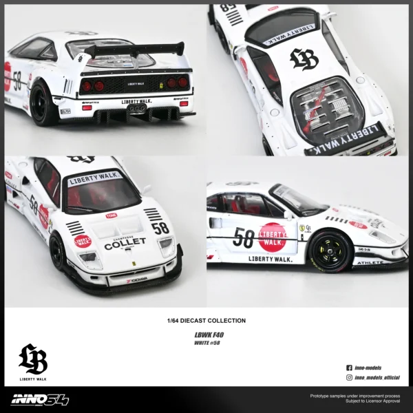 Inno64 1:64 LBWK F40 COLLECT