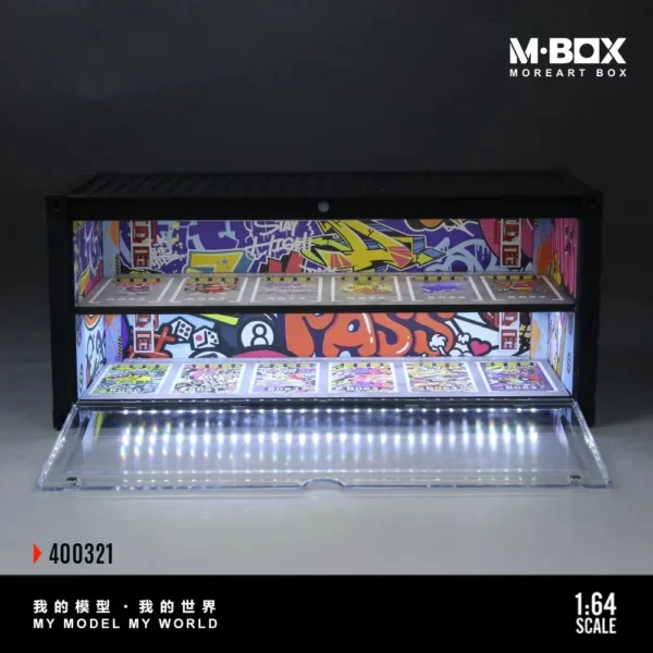 MBOX 1:64 Container Model Storage Scene Graffti Livery