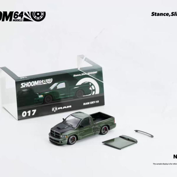 GCD 1:64 Dodge RAM SRT10 Green LHD