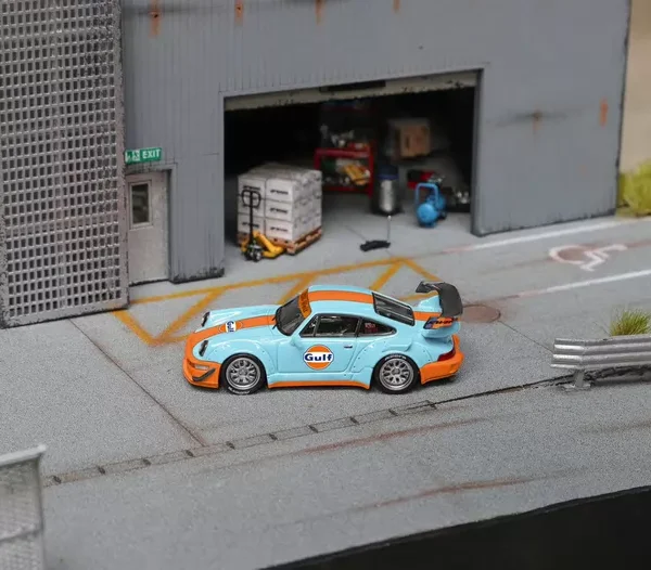 Star Model 1:64 RWB 964 GT Wing Gulf Livery