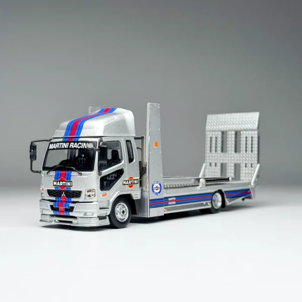 Shadow Pro 1:64 Fuso Fighter Mk2 Double Deck Flatbed Tow Truck Martini Livery