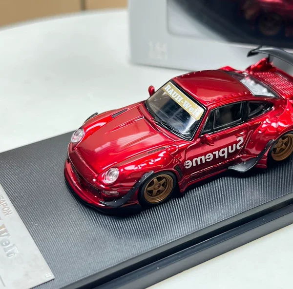 Street Weapon 1:64 RWB 993 Supreme Red Low GT Wing