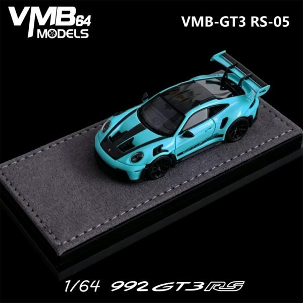 VMB 1:64 Porsche 911 992 GT3 RS Tiffany Blue