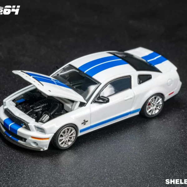 Fine Works 1:64 Shelby GT500 KR 2008 White