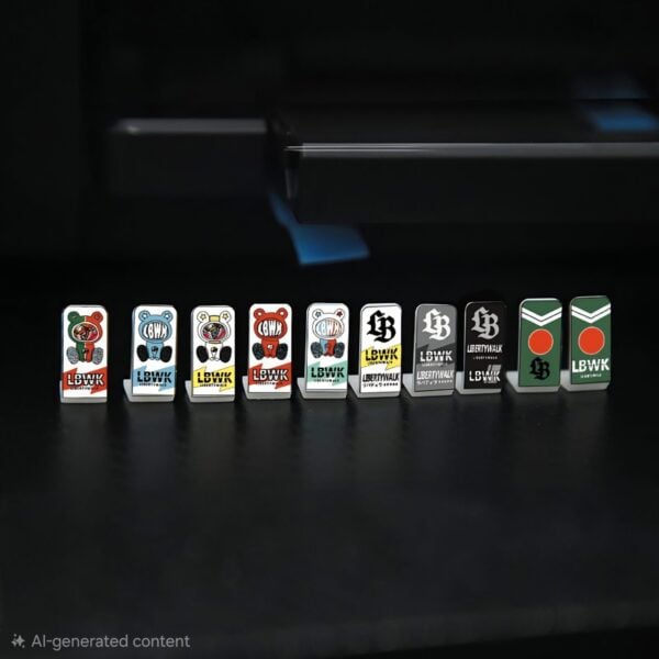 Set of 10 1:64 Scale Lot Stands - 10 Different Styles