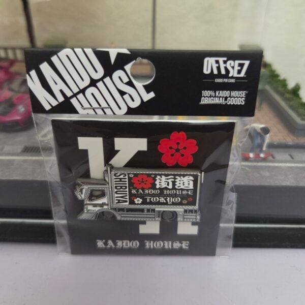 Kaido House OffSet pin, black truck