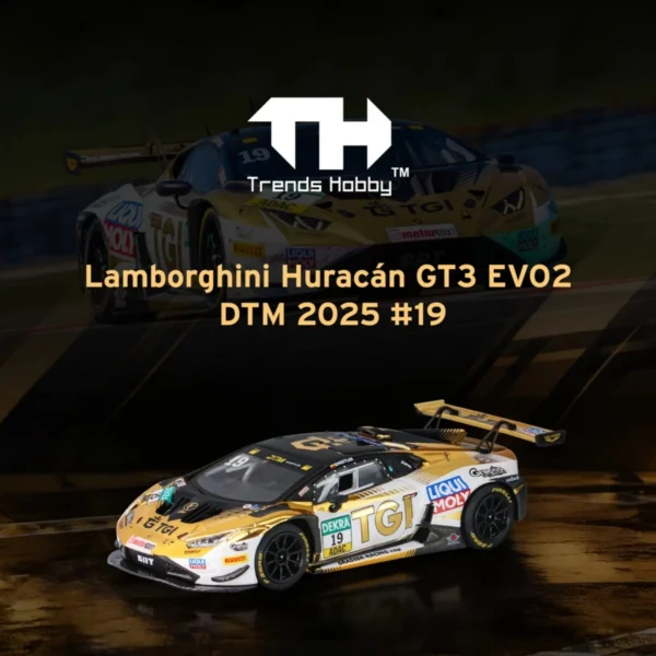 Trends Hobby Huracan GT3 EVO2 - DTM 2025 No.19