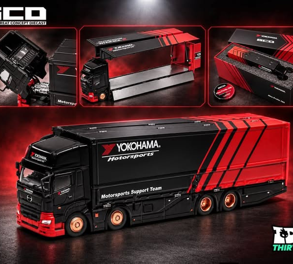 (Pre-Order) GCD 1:64 Hino Profia 700 Truck, Yokohama Livery - Indonesia Diecast Expo Exclusive