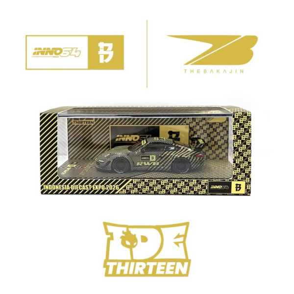 (Pre-Order) Inno64 x Black Crow  Collab, RWB 997.  Indonesia Diecast Expo Exclusive