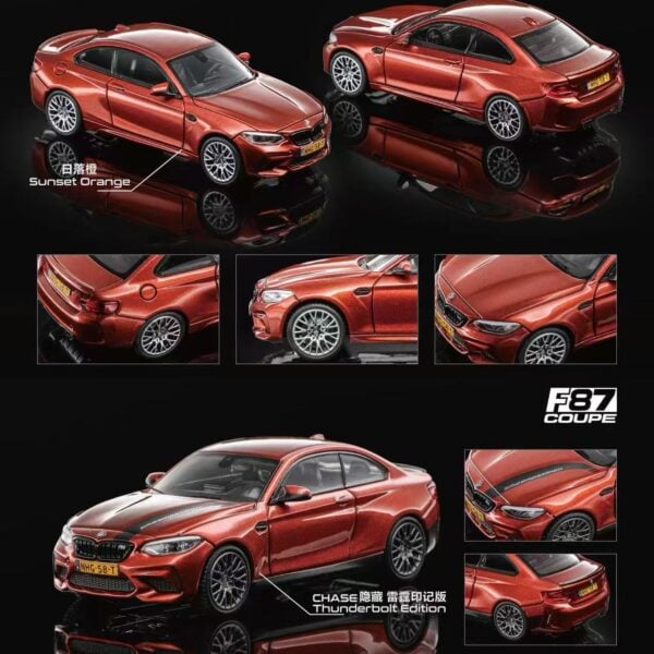 Mortal 1:64 BMW F87 M2 Competition Sunset Orange