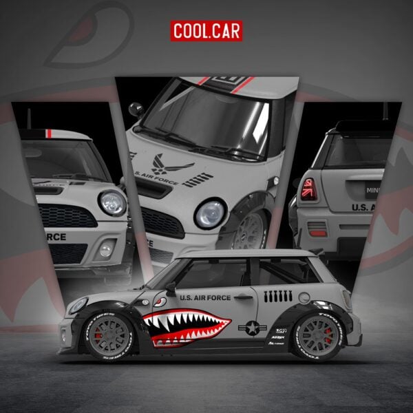 Cool Car 1:64 MINI COOPER Shark Livery