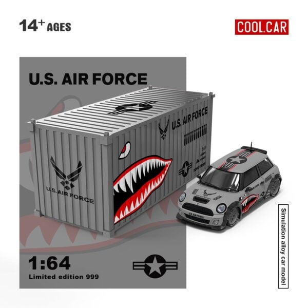 Cool Car 1:64 MINI COOPER Shark Livery Container Set