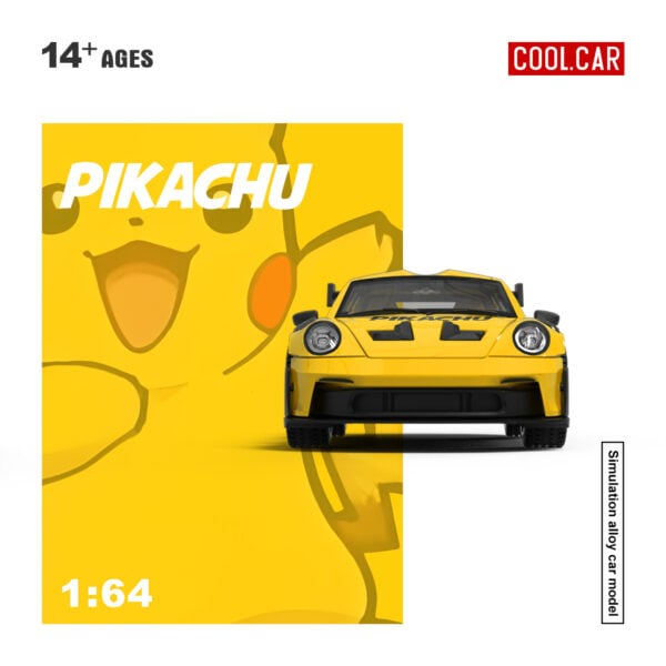 Cool Car 1:64 992 GT3 RS Pikachu Livery