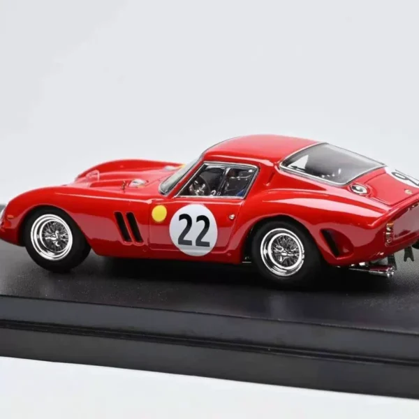 Classic Lover 1:64 Ferrari 250 GTO Rosso Corsa #22 Equipe Nationale Belge, 1962 Le Mans 24H 3rd Place