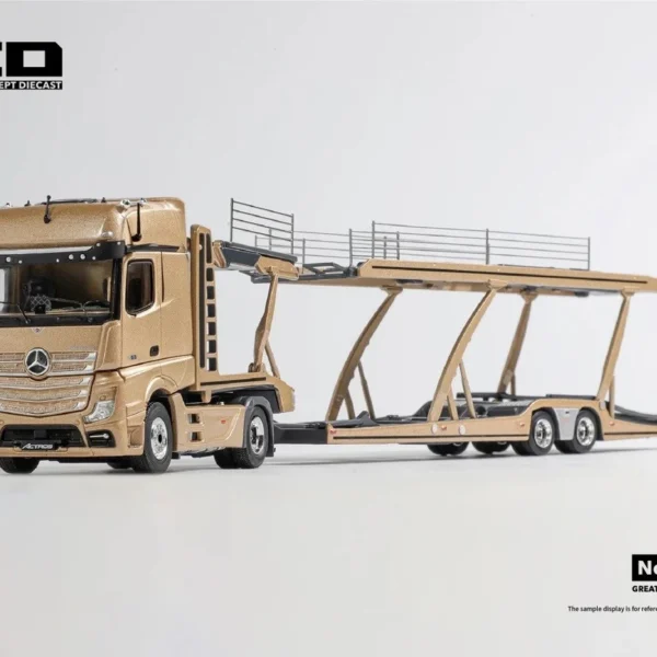 GCD 1:64 Mercedes Actros Double Deck Trailer Gold